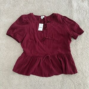 Red shirt size 6